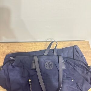 Tory Burch Navy Tote Bag